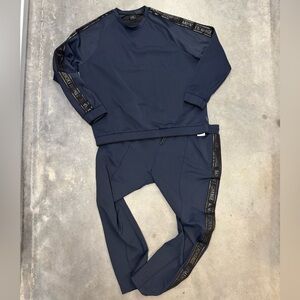 Armani Exchange Men’s Navy Track Set | Size XXL | Like New